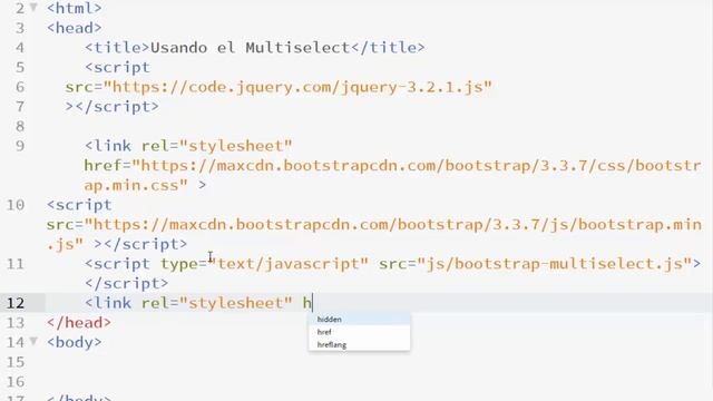 Bootstrap multiselect (Plugin) Transformar un select HTML a un diseño agradable смотреть онлайн