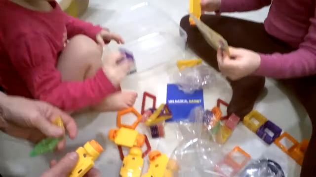Посылка с Алиэкспресс. Аналог Magformers смотреть онлайн