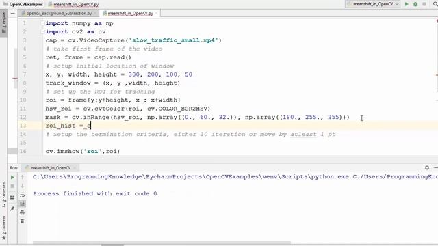 OpenCV Python Tutorial For Beginners 40 - Mean Shift Object Tracking смотреть онлайн