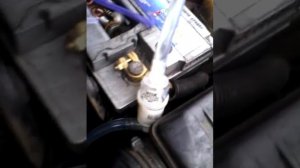 Дизель плохо заводится, воздух в топливной системе решение проблемы.