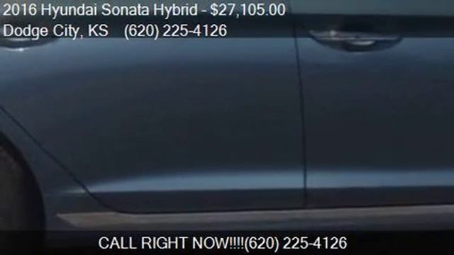 2016 Hyundai Sonata Hybrid SE 4dr Sedan for sale in Dodge Ci смотреть онлайн
