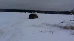 Мазда сх7  на снегу