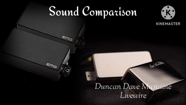 EMG85 vs Duncan Dave Mustaine Livewire [Sound Comparison] смотреть онлайн