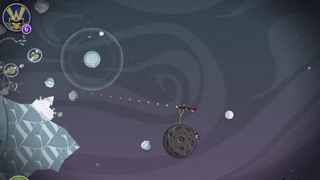 Angry Birds Space Cold Cuts Level M2-2 Mirror World Walkthrough 3 Star смотреть онлайн