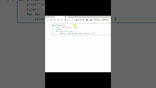 binary #conversion# of IP address# in python смотреть онлайн