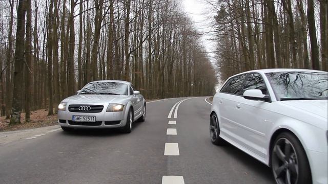 Audi TT 1.8T 225HP/KM Quattro / exhaust sound / HD смотреть онлайн
