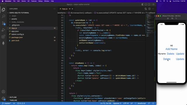 Local SQLite Database for Expo React Native App with Import and Export Database from Device Files смотреть онлайн
