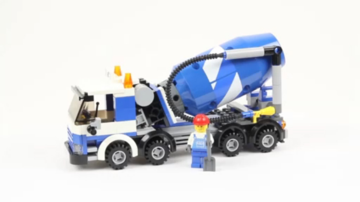 Lego City 7990 Cement Mixer - Lego Speed Build смотреть онлайн