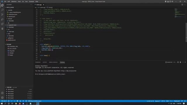 Add Color to IoT project with ESP32 and ws2812b смотреть онлайн