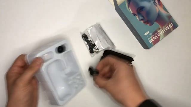 Видео обзор Беспроводные наушники TWS F9 5 0 с кейсом Цвет черный смотреть онлайн