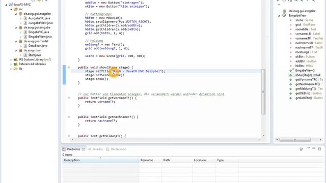 Model View Controller mit JavaFX смотреть онлайн