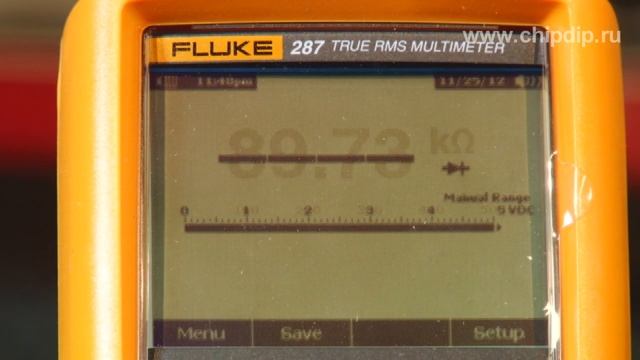 Fluke 287, цифровой мультиметр смотреть онлайн