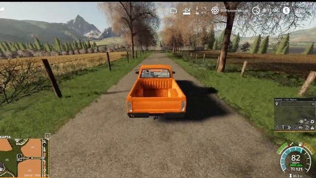 #FS19  #FarmingSimulator19  ОБЗОР КАРТЫ CHAMBERG VALLEY