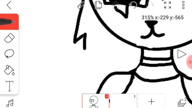 Как нарисовать кошку в Flipa Clip смотреть онлайн