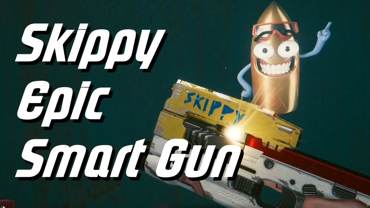 Skippy - Epic Talking Smart Gun Location - Cyberpunk 2077 смотреть онлайн