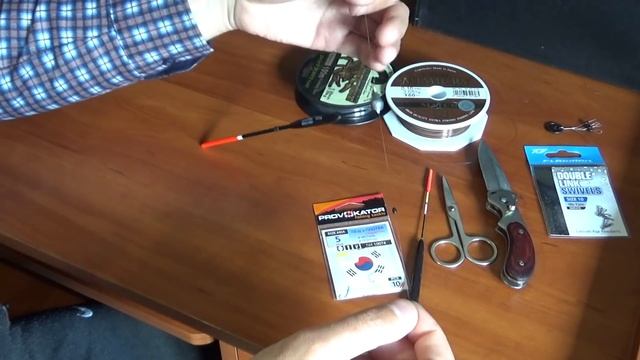 Уловистый монтаж для поплавочной удочки