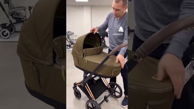 Cybex Priam 4 2in1 Khaki Green / Rose Gold смотреть онлайн