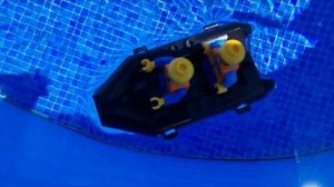 LEGO ЛОДКИ ПОСРЕДИ ОКЕАНА