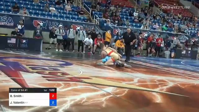 132 Lbs Consi Of 64 #1 - Brock Smith, Illinois Vs Jack Valentin, New York 36d7 смотреть онлайн