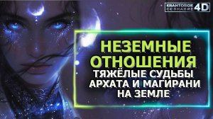 НЕЗЕМНЫЕ ОТНОШЕНИЯ, ТЯЖЁЛЫЕ СУДЬБЫ АРХАТА И МАГИРАНИ НА ЗЕМЛЕ/ UNEARTHLY RELATIONS