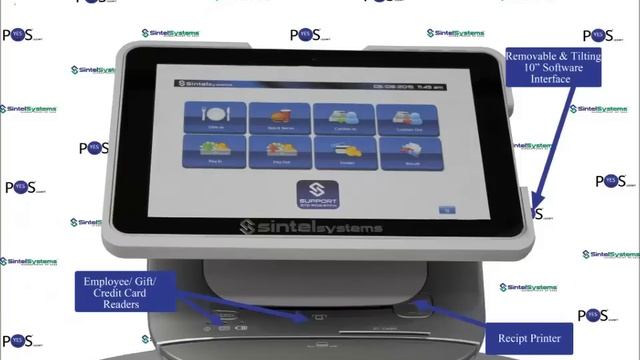 iPad & Tablet All-in-one Point of Sale POS by Sintel Systems 855-POS-SALE смотреть онлайн