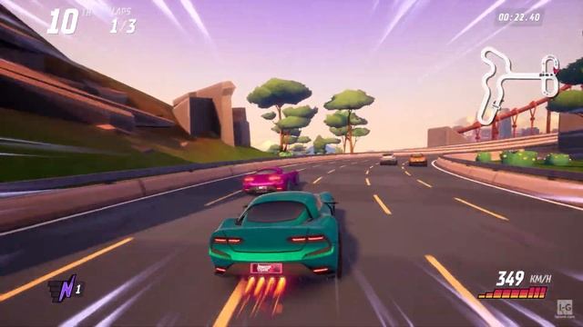 Horizon Chase 2 - PC Gameplay (1080p60fps)