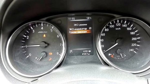 Nissan Qashqai J11 - бортовой компьютер