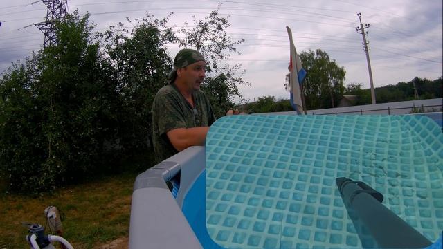 Зелёная вода в бассейне. Что делать? смотреть онлайн