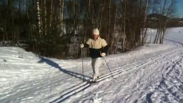 Bjorn Andersen over Vassbotnen pa ski смотреть онлайн