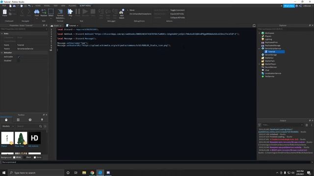 How To Setup & Use My Discord API Module | Roblox Studio | ROBLOX смотреть онлайн