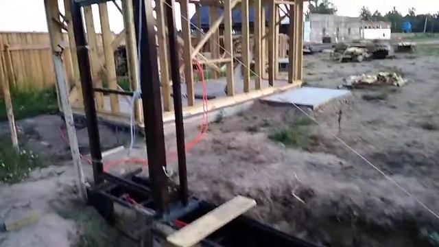 Фундамент для ворот смотреть онлайн