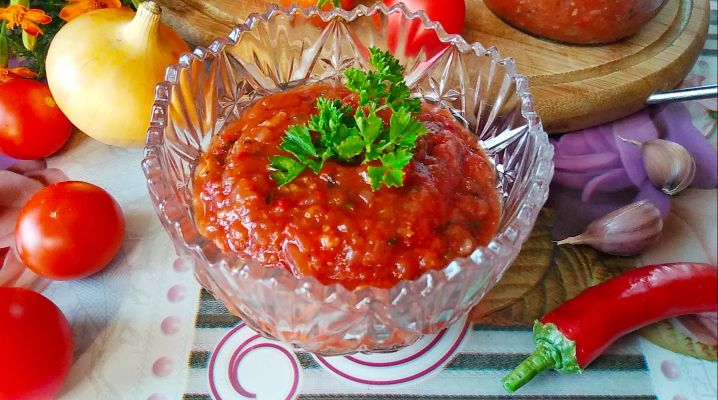 Грузинский соус "САЦЕБЕЛИ". Словами не передать как это вкусно!!! НАДО ПРОБОВАТЬ!!! смотреть онлайн