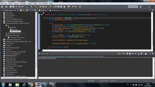 Criptografia con JAVA #2 (Base x64) + Descarga смотреть онлайн
