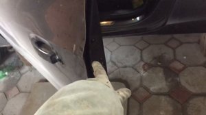 Opel Astra GTC снятие дверной ручки с водительской двери