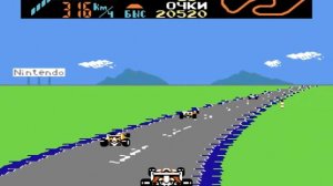 F-1 Race NES _ Формула 1 Dendy gameplay