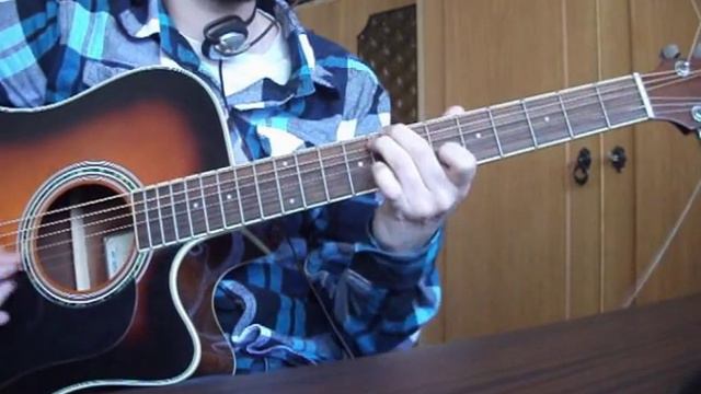 Slipknot - Vermilion Pt. 2 guitar cover (Drop B) смотреть онлайн