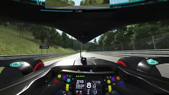 Mercedes W11 F1 Nurburgring 5.01.4 RF2 смотреть онлайн