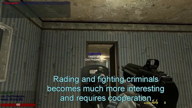 GMOD | Ballistic Shield addon demontsration | CustomHQ смотреть онлайн