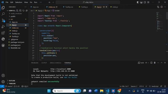 coding ninja tooltip project смотреть онлайн