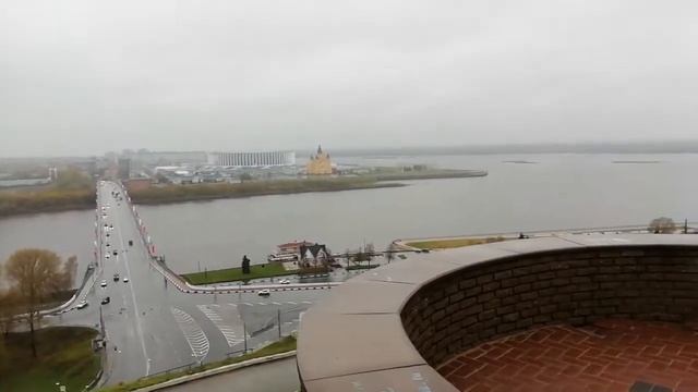 Слияние Волги и Оки. Нижний Новгород 2019. смотреть онлайн