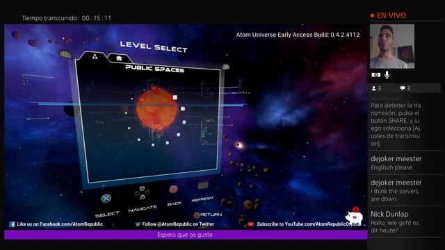 DIRECTO ATOM UNIVERSE EARLY ACCESS # 1 ps4 смотреть онлайн