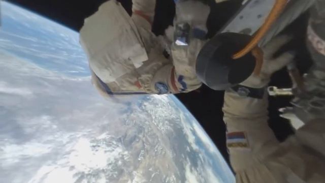 Панорамное видео в открытом космосе. Ляп №1 смотреть онлайн