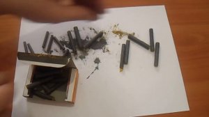 Поджигаем порох из петард