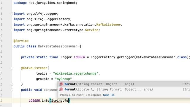 Spring Boot + Apache Kafka Tutorial - #20 - Kafka Consumer Implementation in Real World Project смотреть онлайн