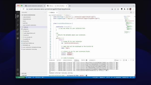 How to write your own Scratch extension смотреть онлайн