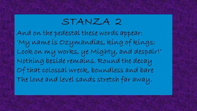 Ozymandias | Poem 8 | First Year English | P. B. Shelley | Explanation |English with Norin Nawaz смотреть онлайн