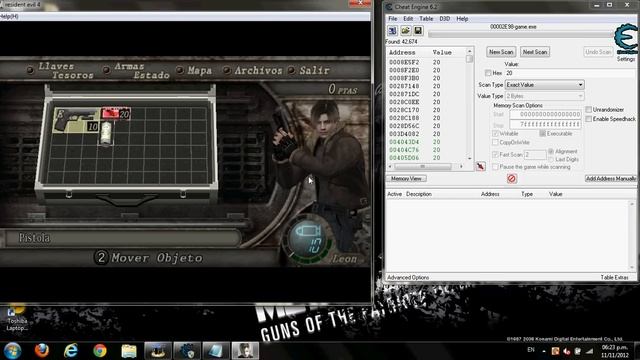 Resident evil 4 PC infinite ammo tutorial Cheat Engine смотреть онлайн