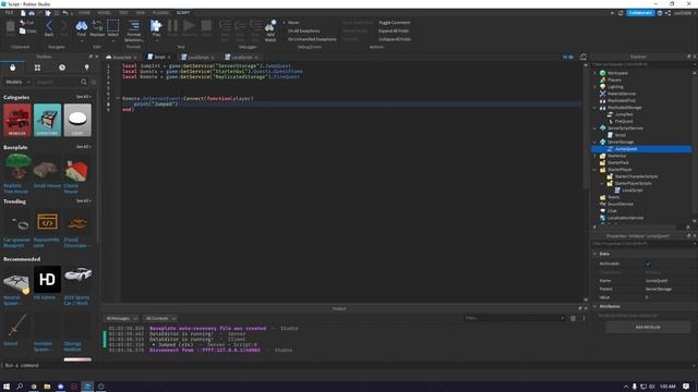 How to make a Quest System! (Roblox Studio Tutorial) смотреть онлайн