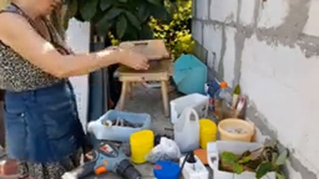 #166 Июль на даче. Как уложить плитку по диагонали. смотреть онлайн