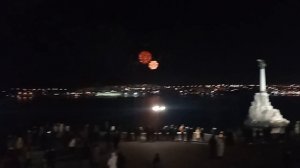 Праздничный салют в Севастополе в День защитника Отечества (23.02.2023)